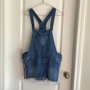 Arizona Girls Plus Jean Romper - Size 18 1/2